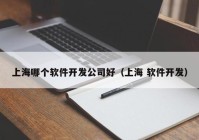 上海哪个软件开发公司好（上海 软件开发）